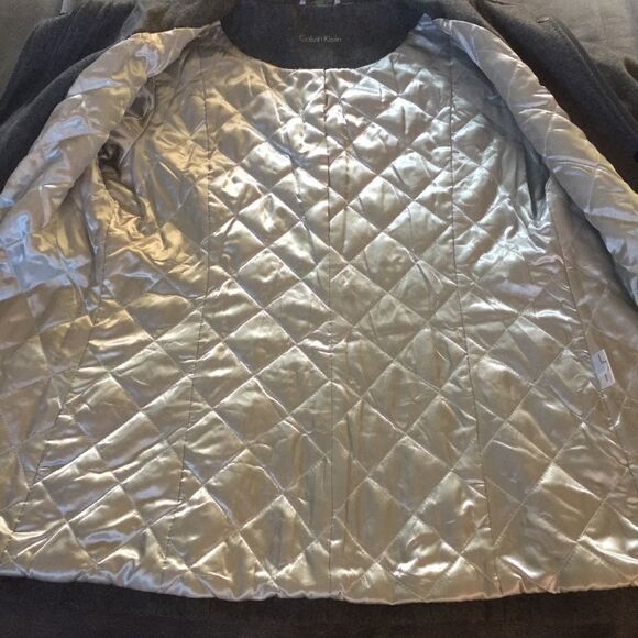 EUC Calvin Klein wool winter coat - Picture 8 of 12